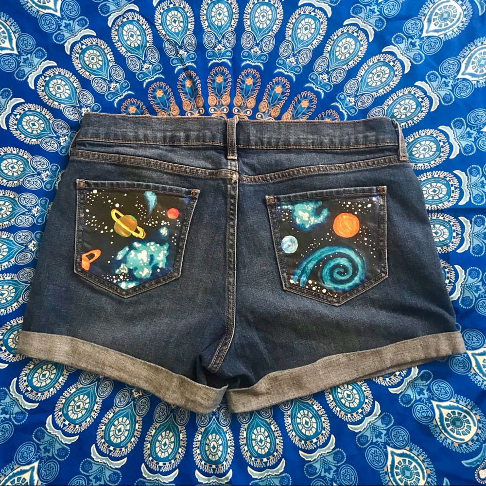 Painted shorts